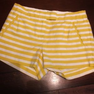 J.crew striped chino shorts